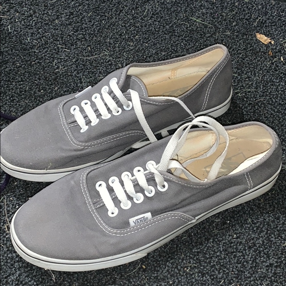 Grey tie vans